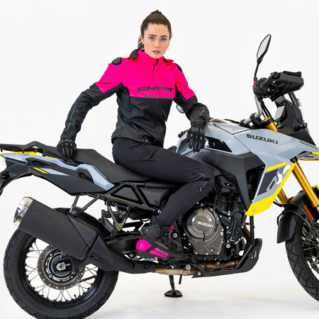 Damskie jeansy motocyklowe Shima FLEXX czarny