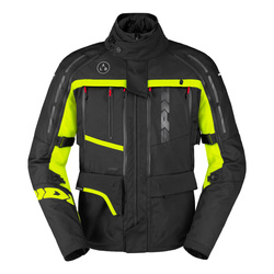 Kurtka motocyklowa tekstylna SPIDI 4 SEASON V3 YELLOW FLUO czarny żółty fluo