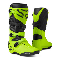 Buty motocyklowe cross offroad mtb FOX Comp Fluo żółty