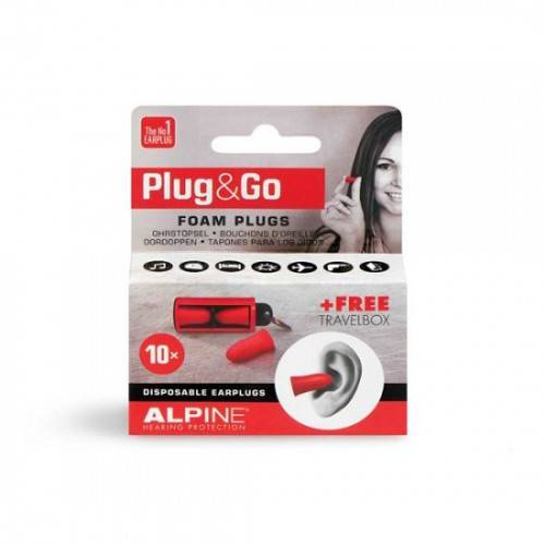 Zatyczki do uszu Alpine Plug&Go (10 szt.)