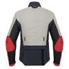Kurtka motocyklowa tekstylna SPIDI FRONTIER BLUE/ICE/RED szary granatowy czerwony