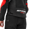 Kurtka motocyklowa tekstylna miejska Shima MESH PRO 2.0 czerwony