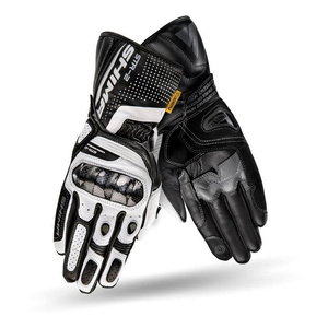 Rękawice motocyklowe sportowe skórzane Shima STR-2 GLOVES biały