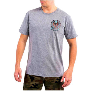 Koszulka codzienna T-shirt DAVCA STREET ATHLETS GREY szary