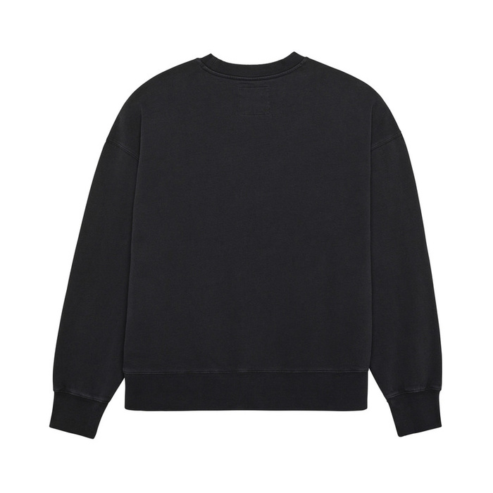 Bluza FOX Wordmark Oversized Fleece Crew Black