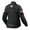 Kurtka motocyklowa tekstylna damska REVIT TORNADO 4 LADY H2O BLACK/ANTHRACITE czarny szary