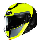 Kask motocyklowy szczękowy HJC I91 Bina żółty/czarny