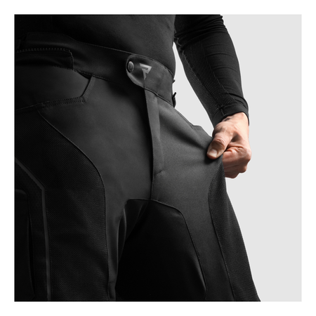 Spodnie motocyklowe REBELHORN HIFLOW V SHORT BLACK czarny