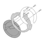 KAPPA System mocowania kufrów motocyklowego TANKLOCK APRILIA TUAREG 660 '21, SUZUKI GSX 1300R HAYABUSA '21-'22