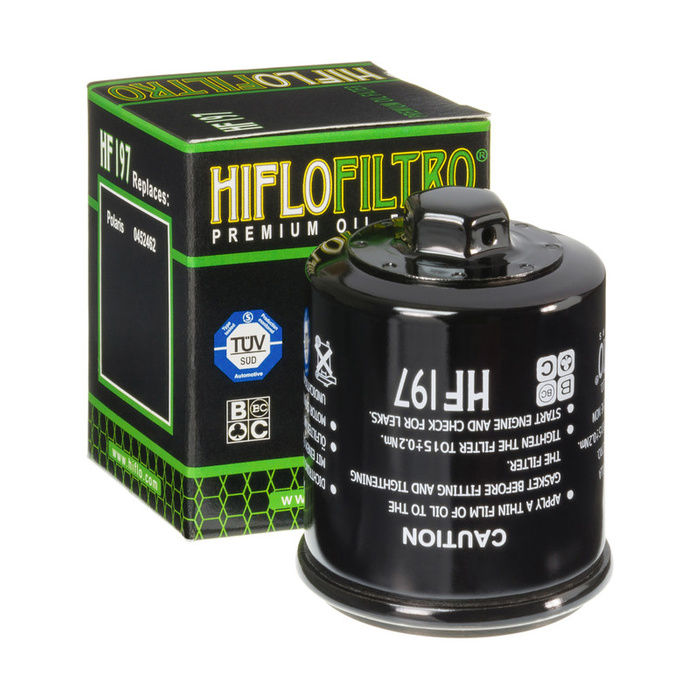 Filtr oleju Hiflofiltro HF197: Benelli,Hyosung,Keeway,Polaris