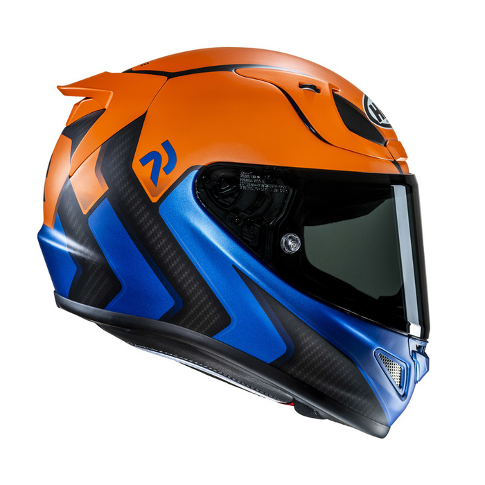 Kask motocyklowy integralny HJC RPHA 12 Kos czerwony/niebieski