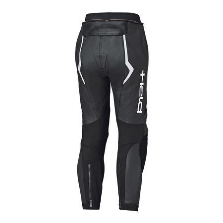 Spodnie motocyklowe damskie HELD STREET ROCKET IV LADY BLACK/WHITE czarny biały