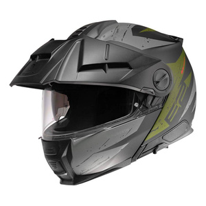 Kask motocyklowy SCHUBERTH E2 ECE EXPLORER GREEN czarny szary zielony