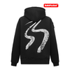 Bluza codzienna REBELRUSH ZIP BLACK czarny