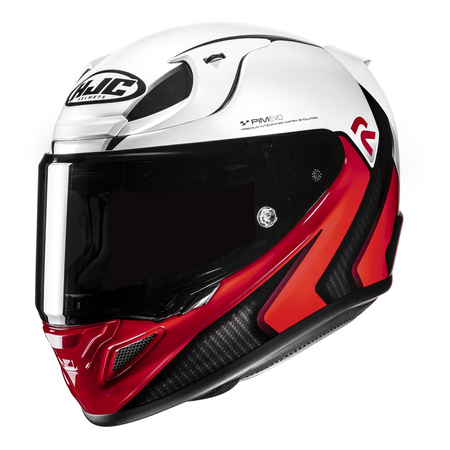 Kask motocyklowy integralny HJC RPHA 12 Kos czarny/biały