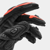 Rękawice motocyklowe SHIMA RS-3 RED FLUO czarny czerwony fluo