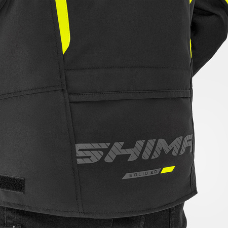 Kurtka motocyklowa tekstylna miejska/sportowa Shima SOLID 2.0 fluo