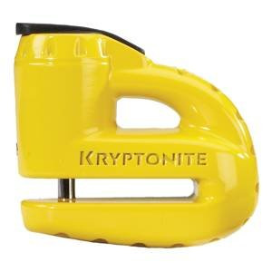 Blokada Motocyklowa KRYPTONITE Keeper 5-S2 – Disc Lock, 5,5 mm, Matte Yellow – Uniwersalna