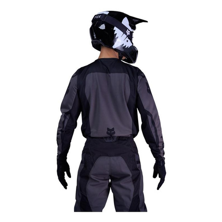 Bluza motocyklowa cross FOX 180 SHIELD BLACK czarny