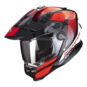 Kask motocyklowy SCORPION ADF-9000 AIR TRAIL BLACK/RED czarny czerwony