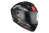 Kask motocyklowy MT ATOM 2 SV BAST BLACK/GREY czarny szary czerwony