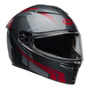 Kask motocyklowy BELL Lithium Jetstream czarny/czerwony