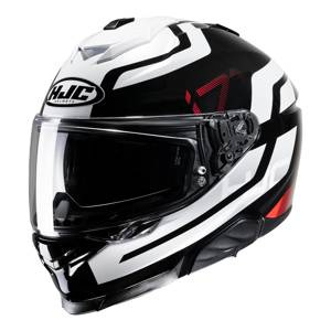 Kask motocyklowy integralny HJC I71 Enta czarny/czerwony