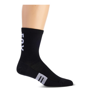 Skarpety motocyklowe rowerowe FOX 6 Flexair Merino Sock czarny