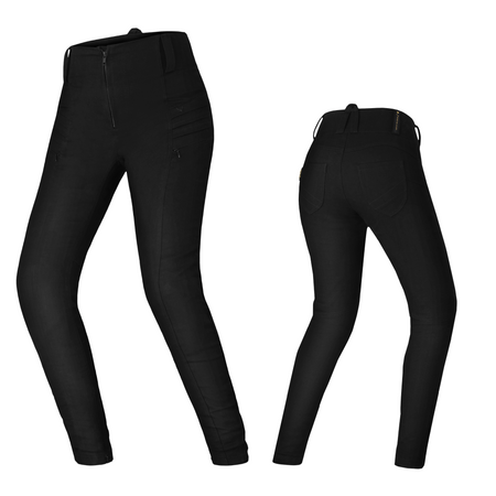 Jeansy motocyklowe legginsy damskie Shima NOX 2.0 JEGGINGS czarny