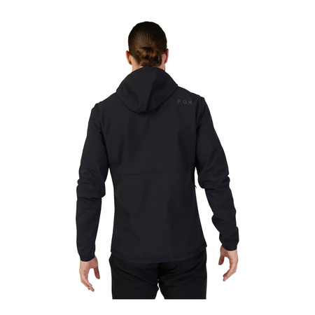 Bluza Rowerowa Z Kapturem FOX Ranger Fire Black