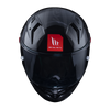 Kask motocyklowy MT KRE+ S SOLID GLOSS CARBON/BLACK czarny