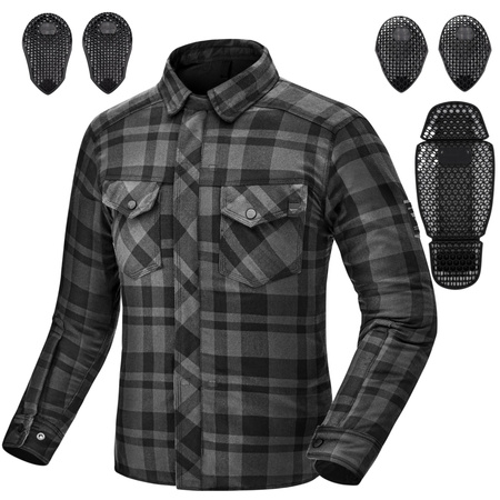 Koszula motocyklowa tekstylna Shima RENEGADE 2 czarny