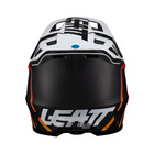 Kask z Goglami Leatt Kit Moto 9.5 Carbon/White V25