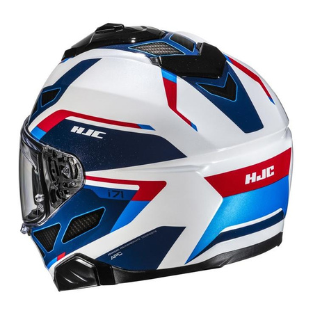 Kask integralny HJC I71 ZEST BLUE/RED niebieski czerwony