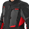 Kurtka motocyklowa tekstylna miejska Shima HERO 2.0 czerwony