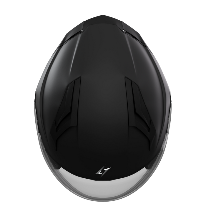 Kask otwarty Stormer Run czarny mat