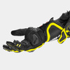 Rękawice motocyklowe sportowe skórzane Shima RS-3 fluo