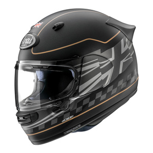 Kask motocyklowy ARAI QUANTIC DARK CITIZEN czarny złoty szary
