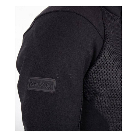 Kurtka motocyklowa KNOX HONISTER BLACK czarny