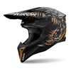 Kask motocyklowy AIROH WRAAAP CYBORG MATT czarny złoty