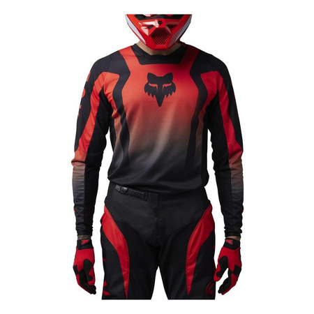 Bluza motocyklowa FOX 180 Lean EXTD Fluorescent Red