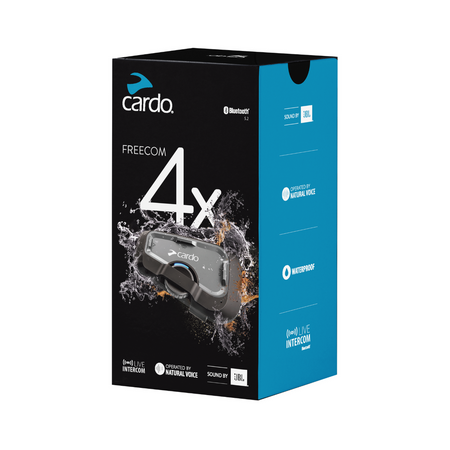 Zestaw motocyklowy interkomów CARDO FREECOM 4X + SPIRIT HD