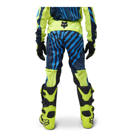 Spodnie motocyklowe dziecięce FOX Junior Flexair Impression Fluorescent Yellow
