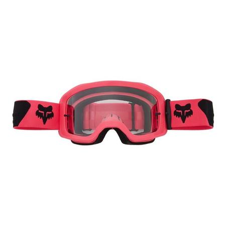 Gogle dziecięce motocyklowe cross offroad mtb FOX Main Core Pink Junior
