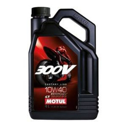 Olej silnikowy motocyklowy MOTUL 300V 10W40 (4L)