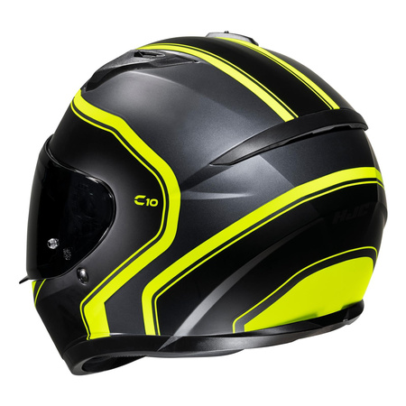 Kask motocyklowy integralny HJC C10 Elie czarny/żółty