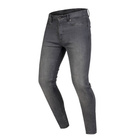 Jeansy motocyklowe OZONE STRIKER SLIM FIT sprany szary