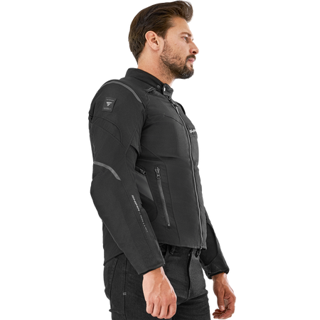 Kurtka motocyklowa tekstylna Shima RUSH 2.0 czarny