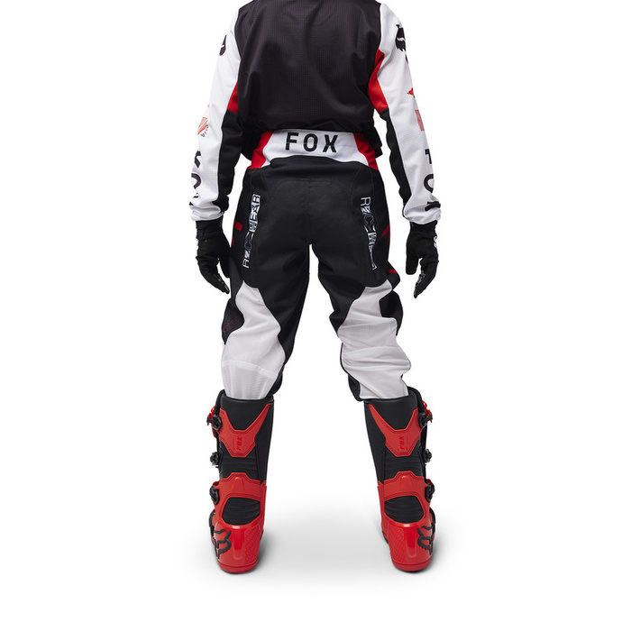 Spodnie motocyklowe dziecięce FOX Junior 180 Race Spec Fluorescent Red