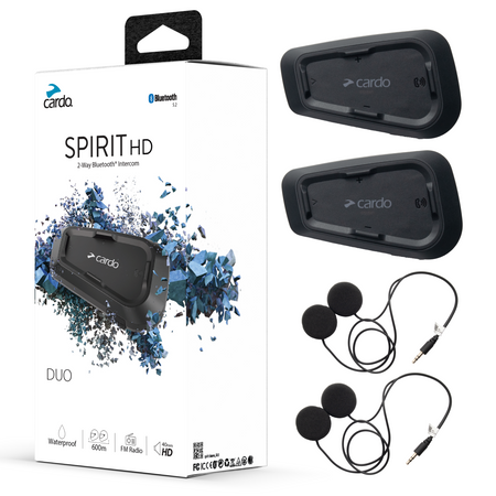 Interkom motocyklowy CARDO SPIRIT HD DUO